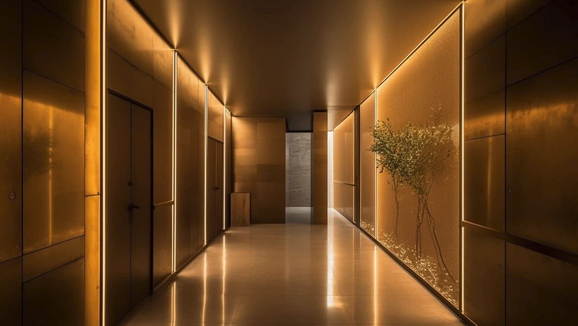 Moderne Beleuchtung und Elektrotechnik